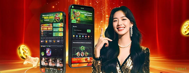 Controles de paJogonto e BRL em 518bet
